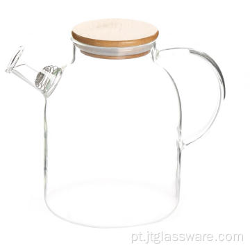 Jarro de vidro jarro de água para bebida jarro de água